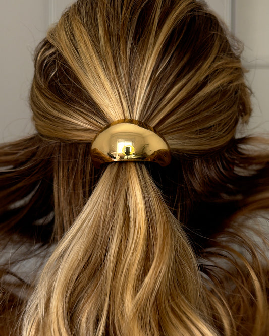 Elástico de Cabelo Gaby Dourado