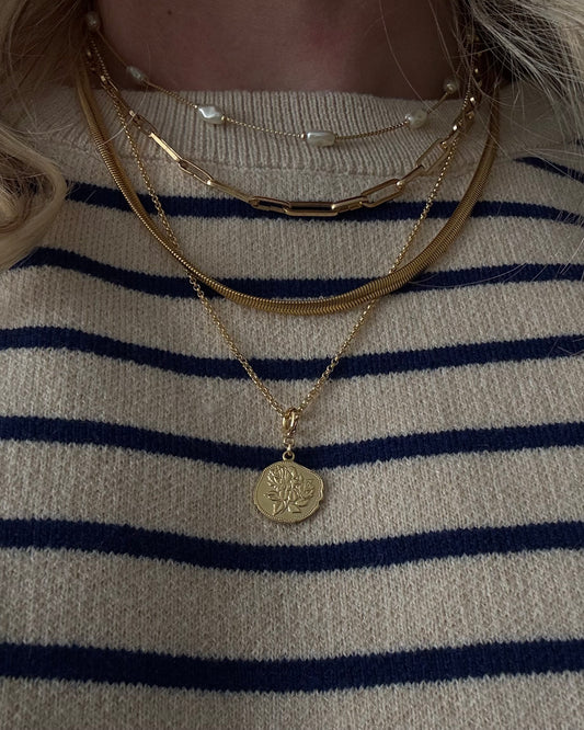 Choker Pérolas Delicate Dourado