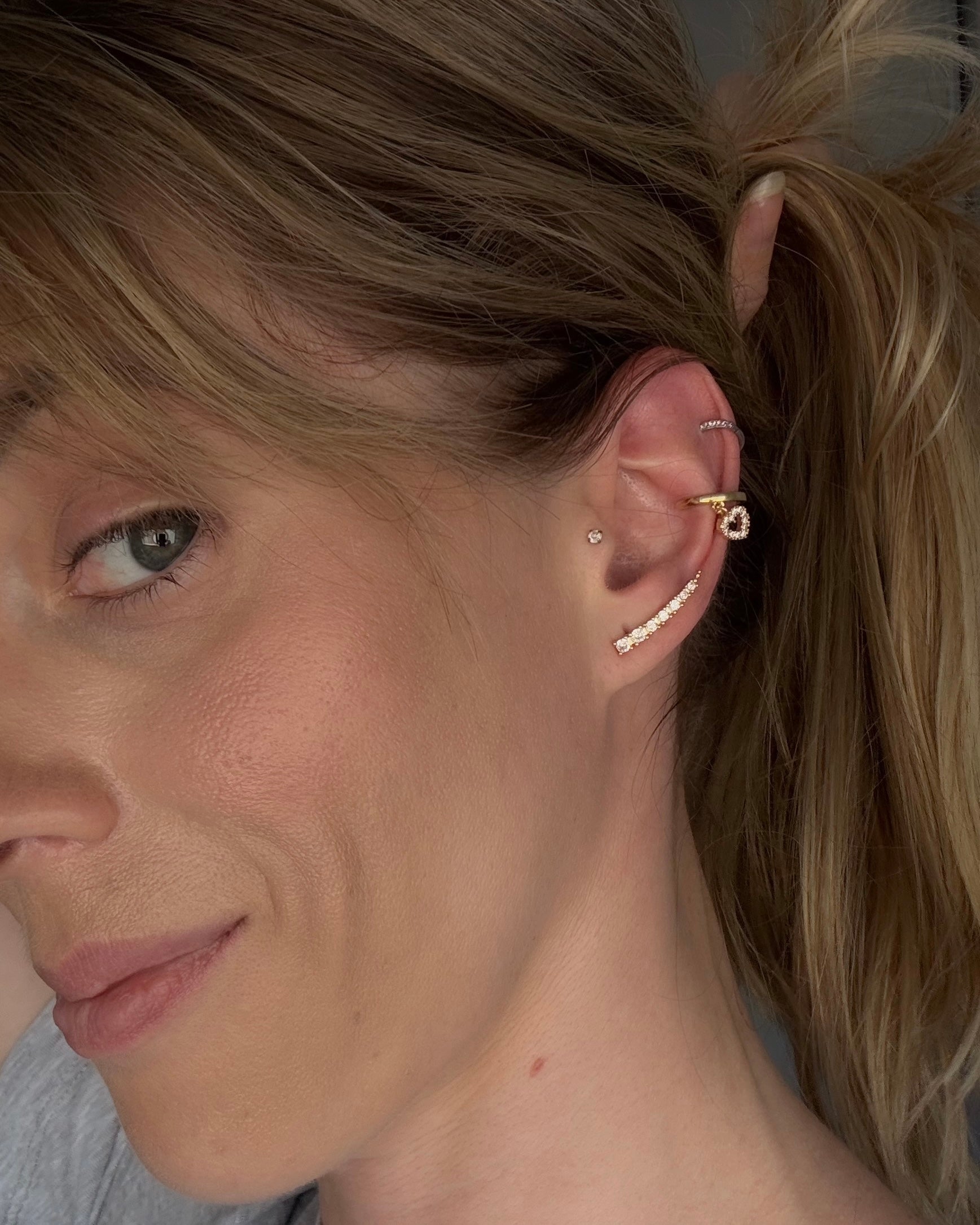 Piercing Love Dourado
