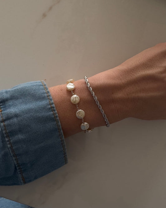 Pulseira Perla Prata