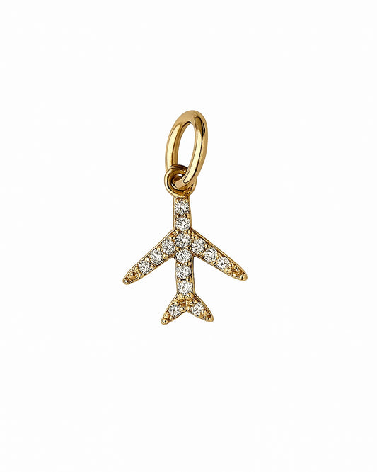 Charm Avião Dourado