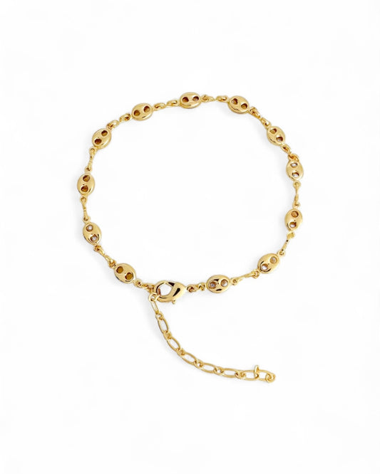 Pulseira Infinity Dourada