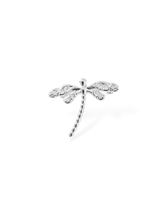 Broche Libélula Prata