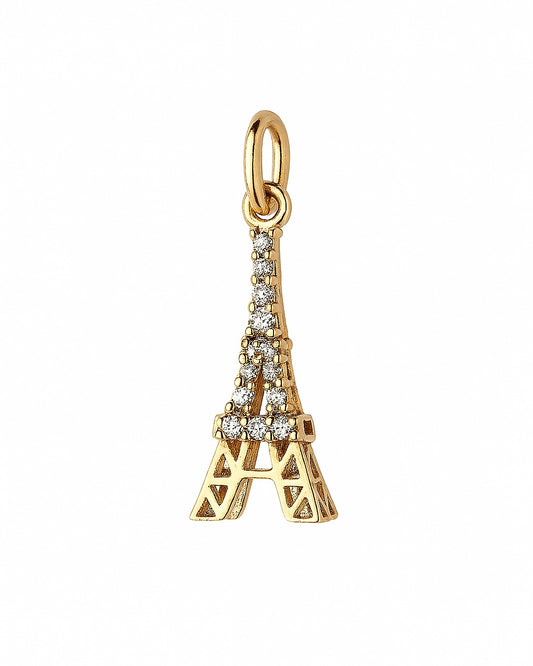 Charm Torre Eiffel Dourado