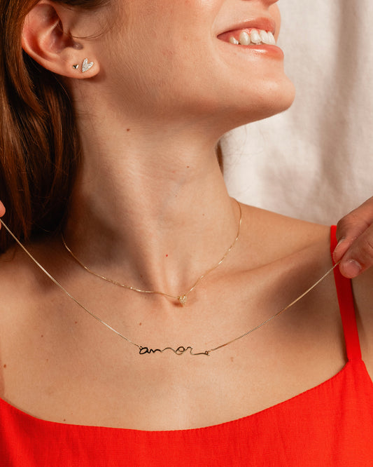 Colar Amor Dourado