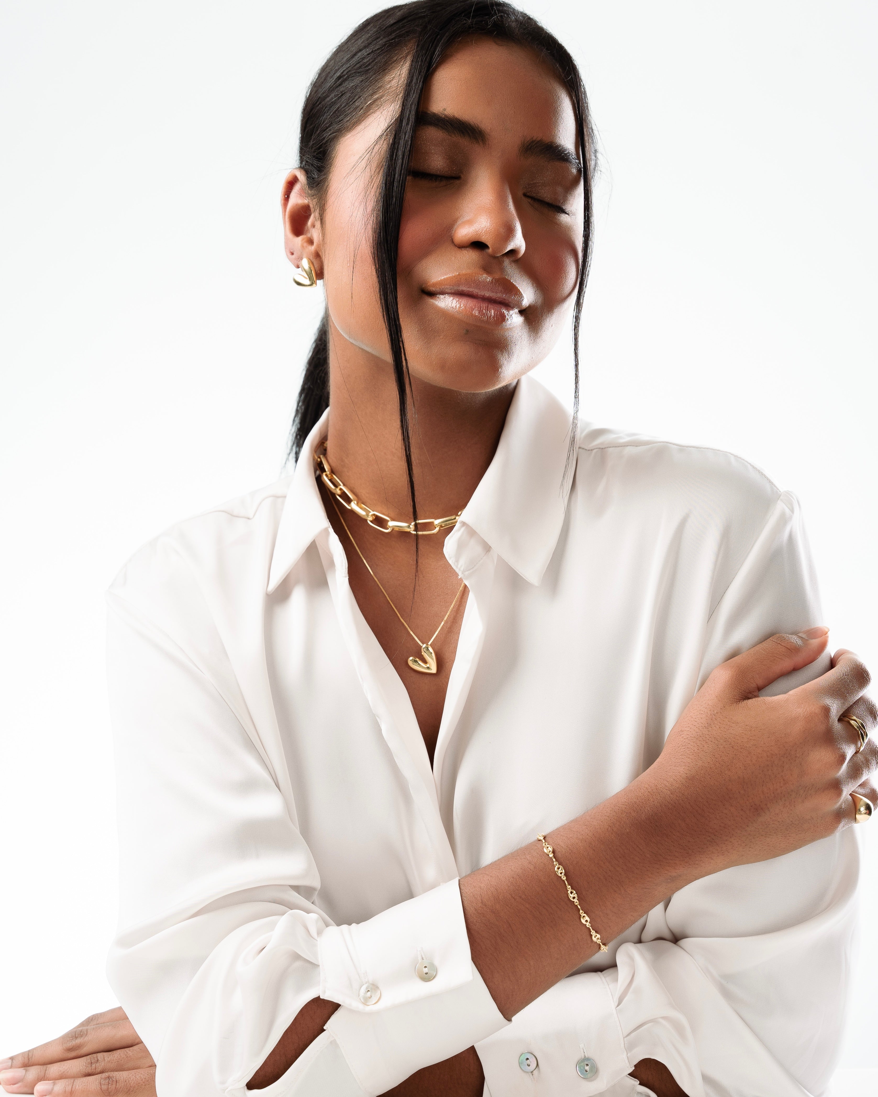 Pulseira Infinity Dourada