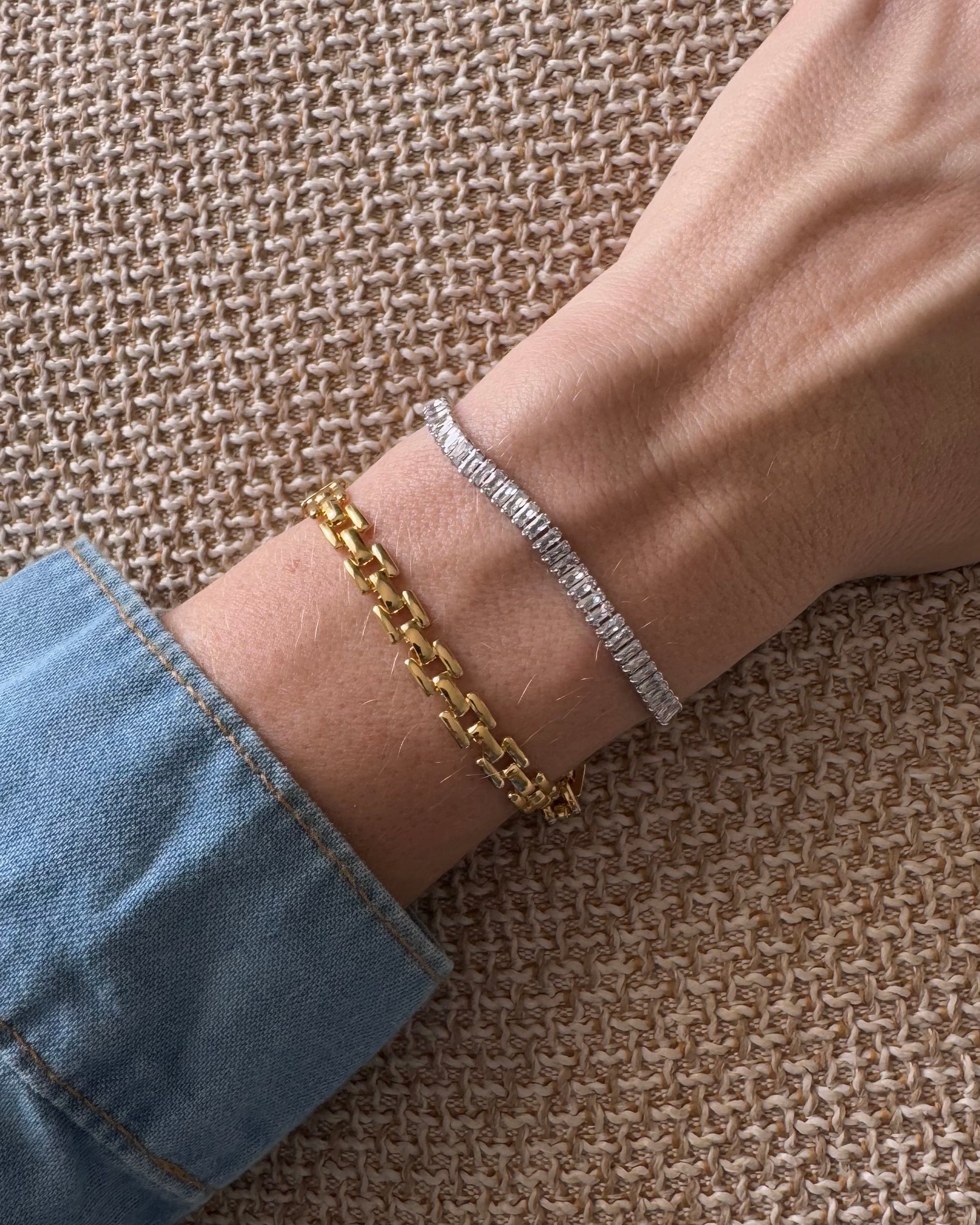Pulseira Riviera Gloss Prata