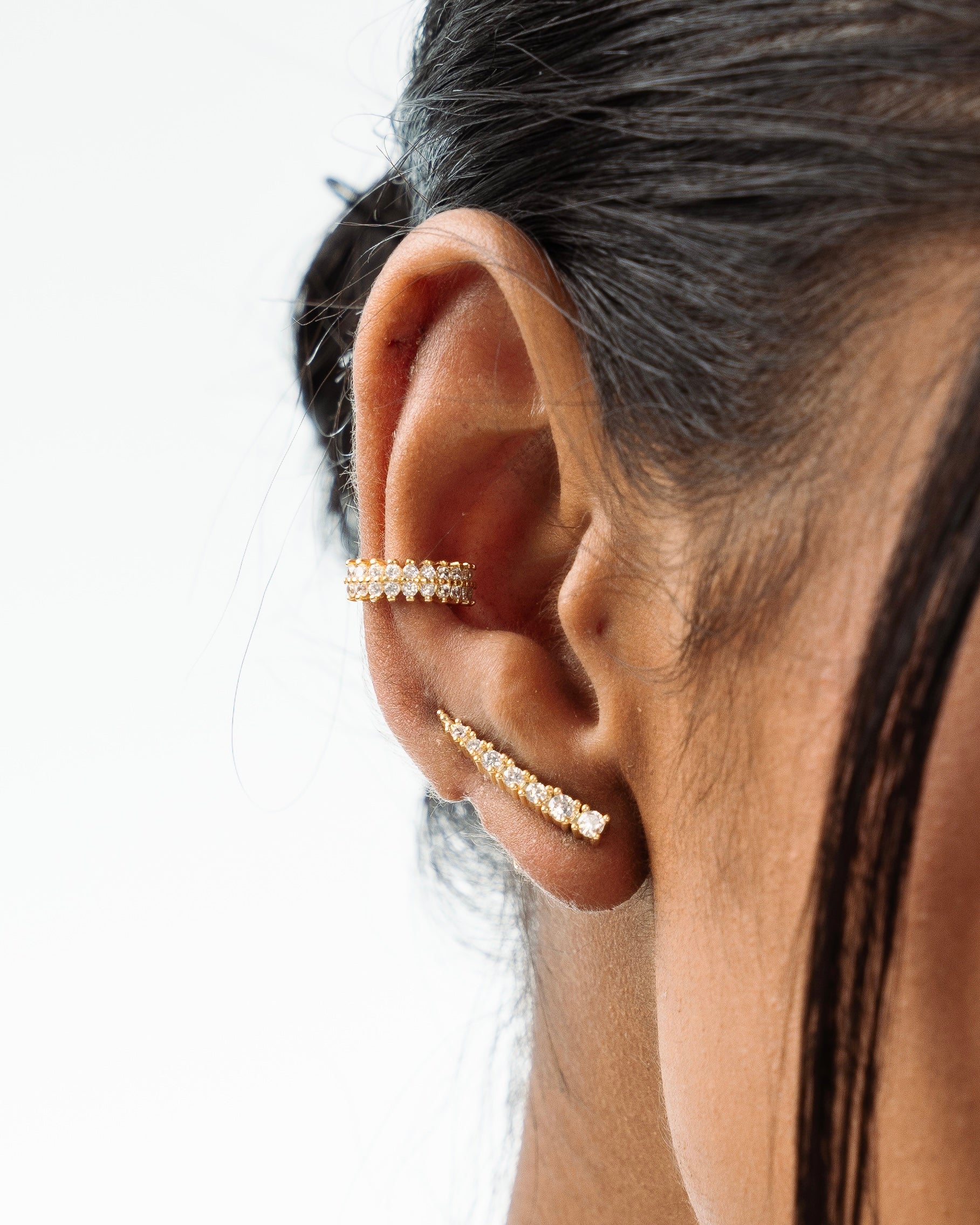 Brinco Ear Cuff Aline Dourado