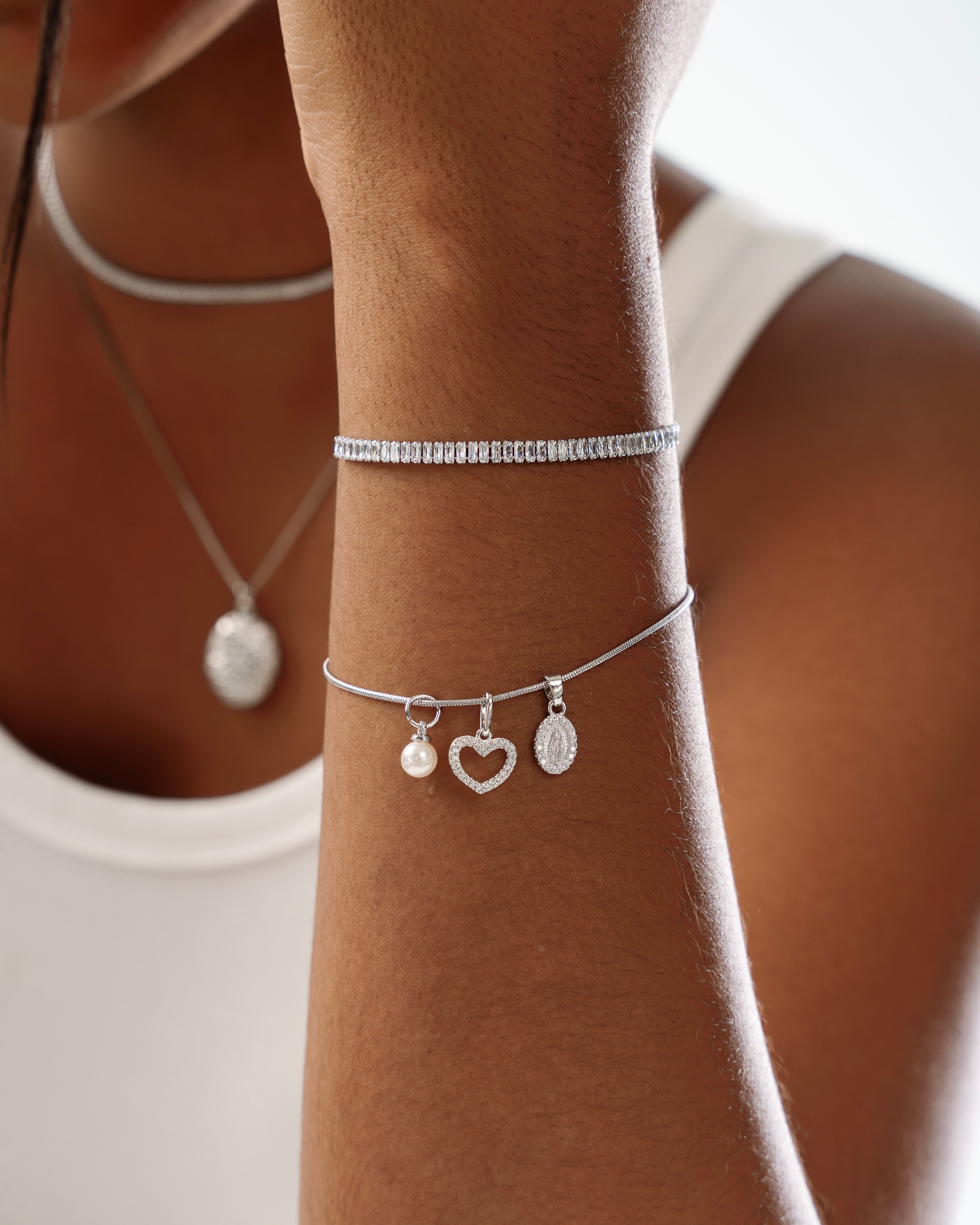 Pulseira Riviera Gloss Prata