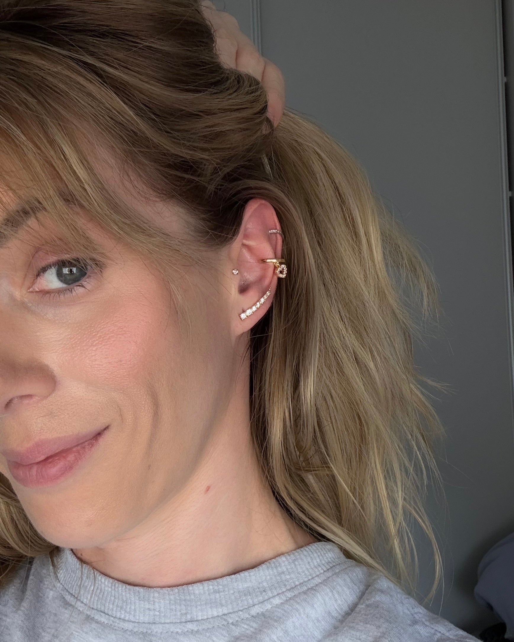 Piercing Love Dourado