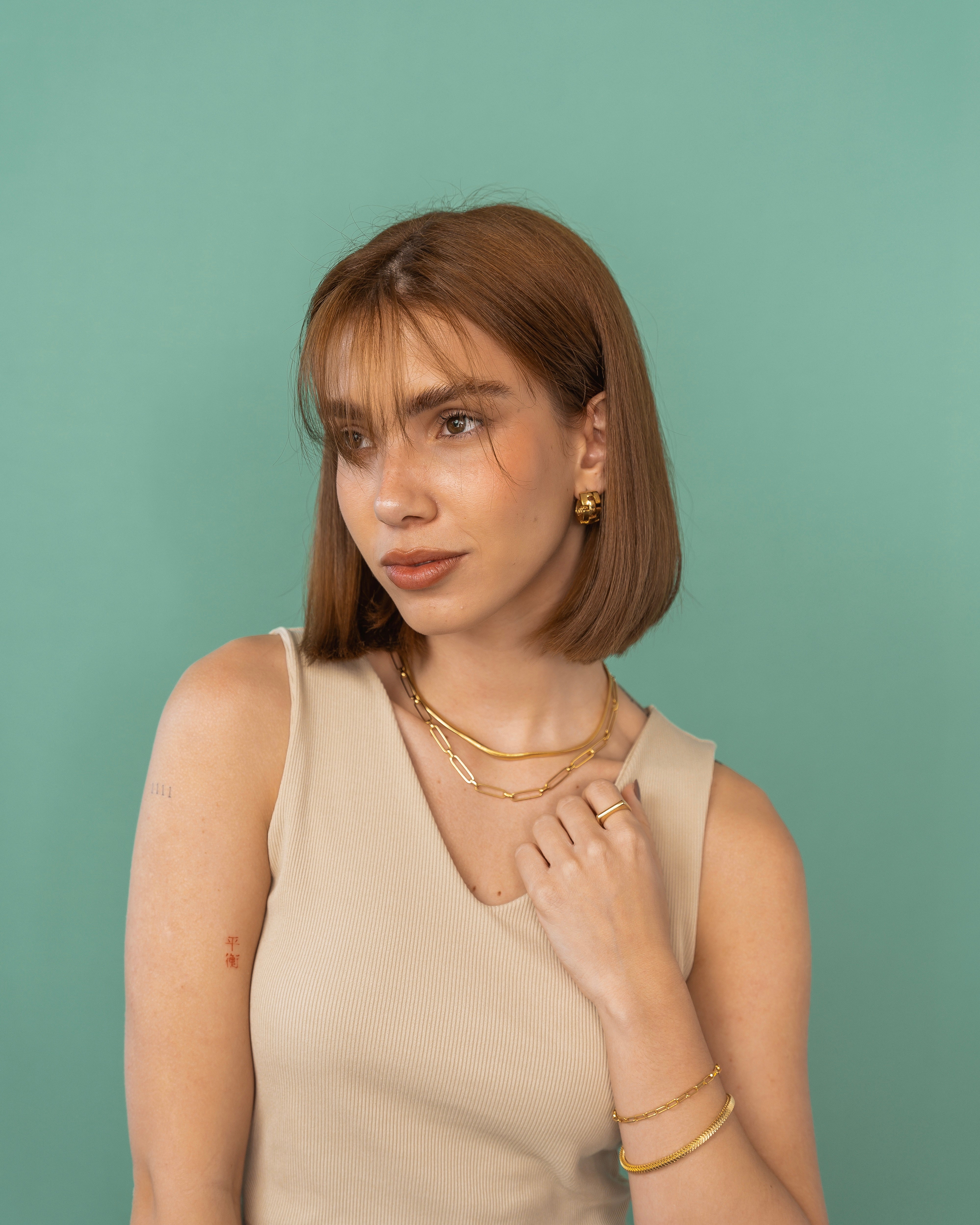 Choker Snake Dourado