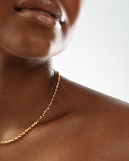 Colar Braid Dourado