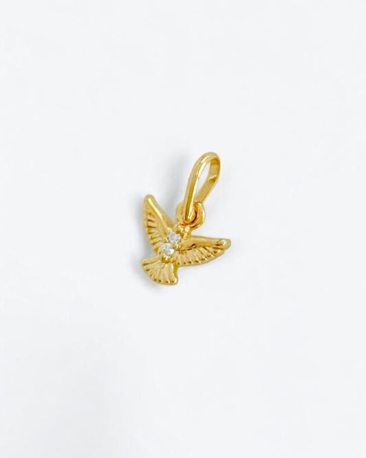 Pingente Espírito Santo Dourado