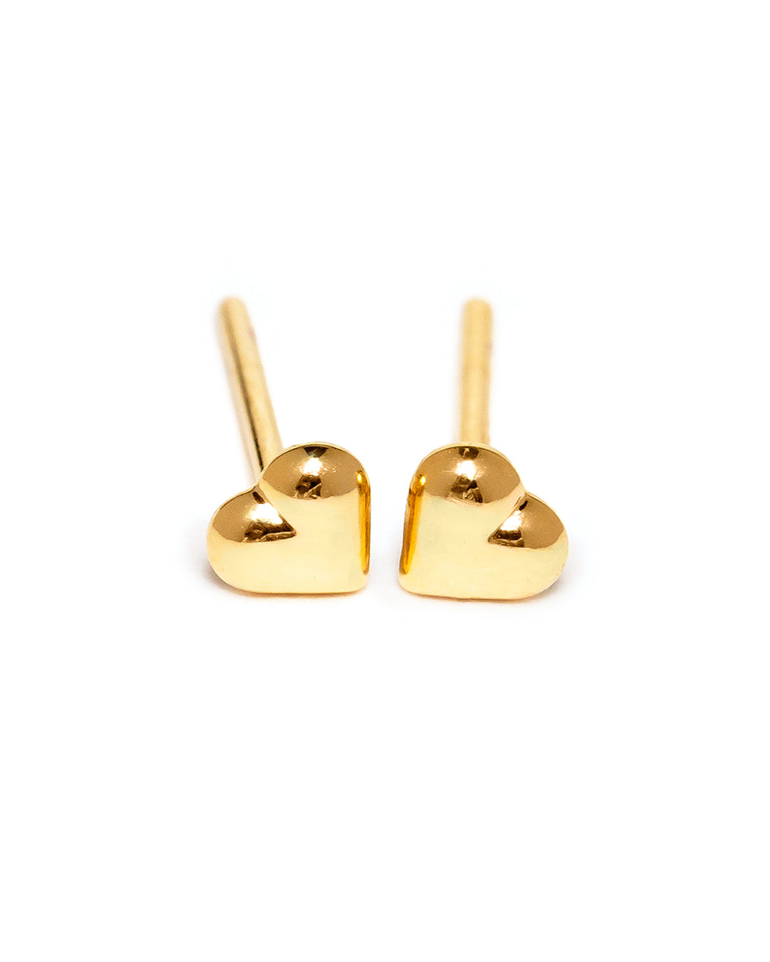 Brinco Mini Coração Dourado