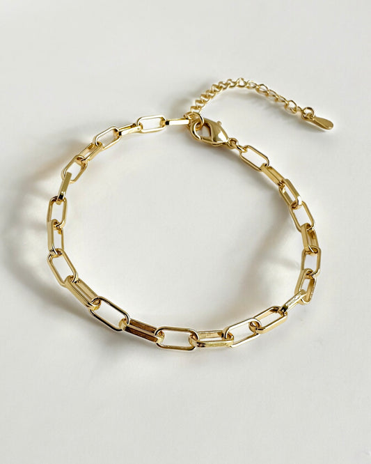 Pulseira Elos Dourada