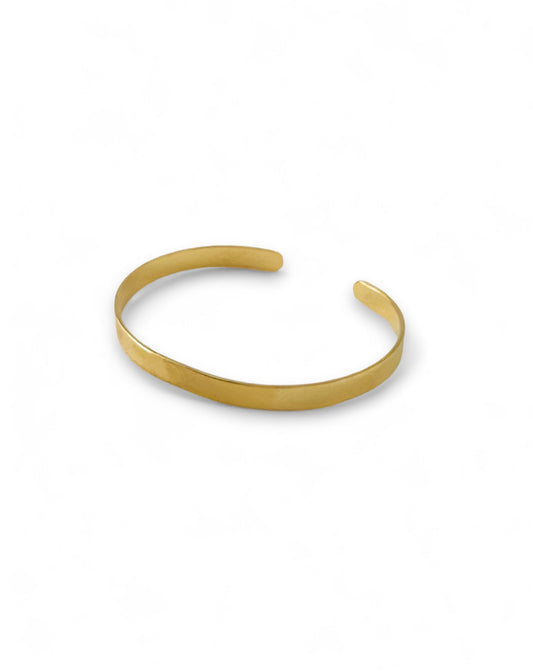 Bracelete Liso Dourado