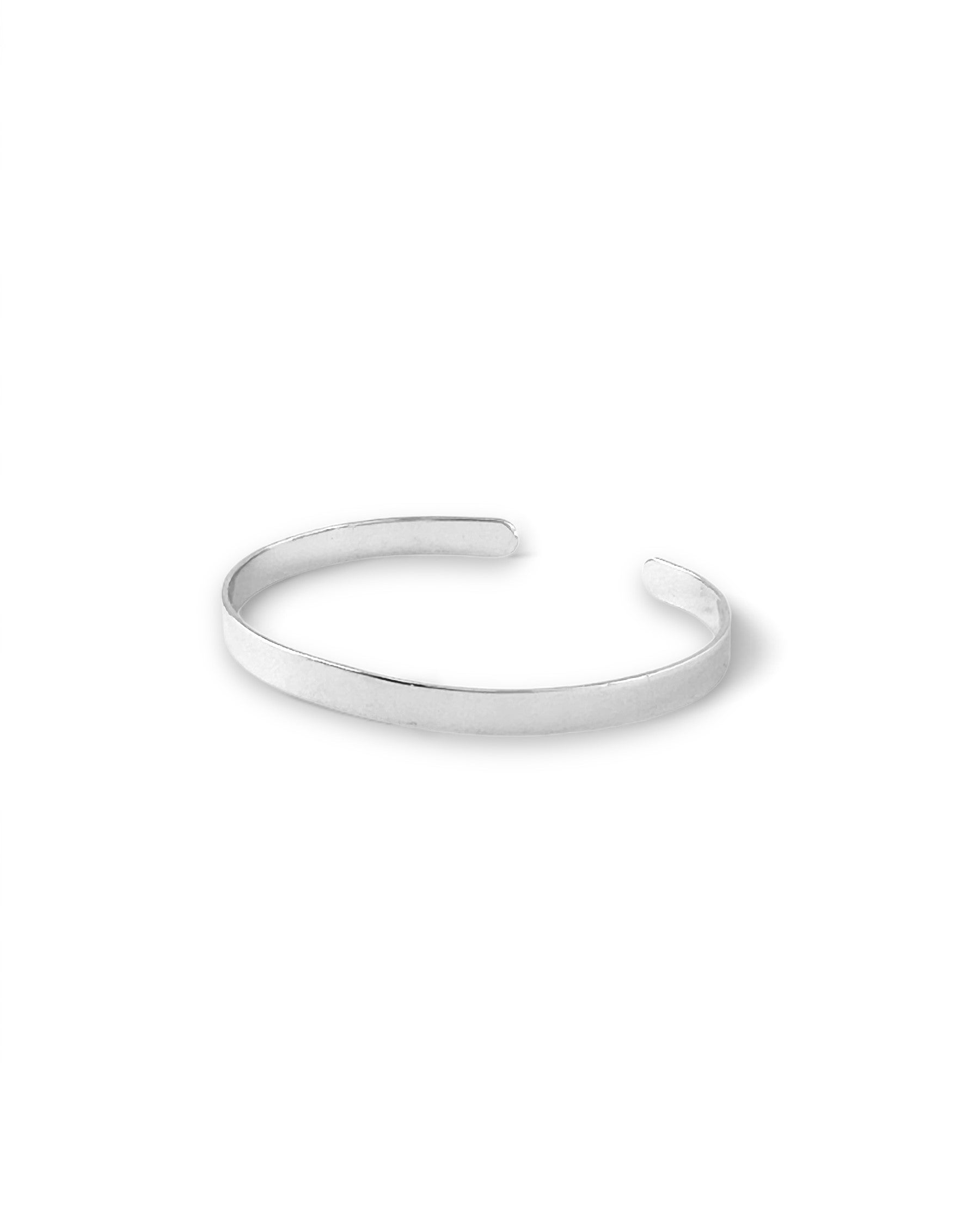 Bracelete Liso Prata